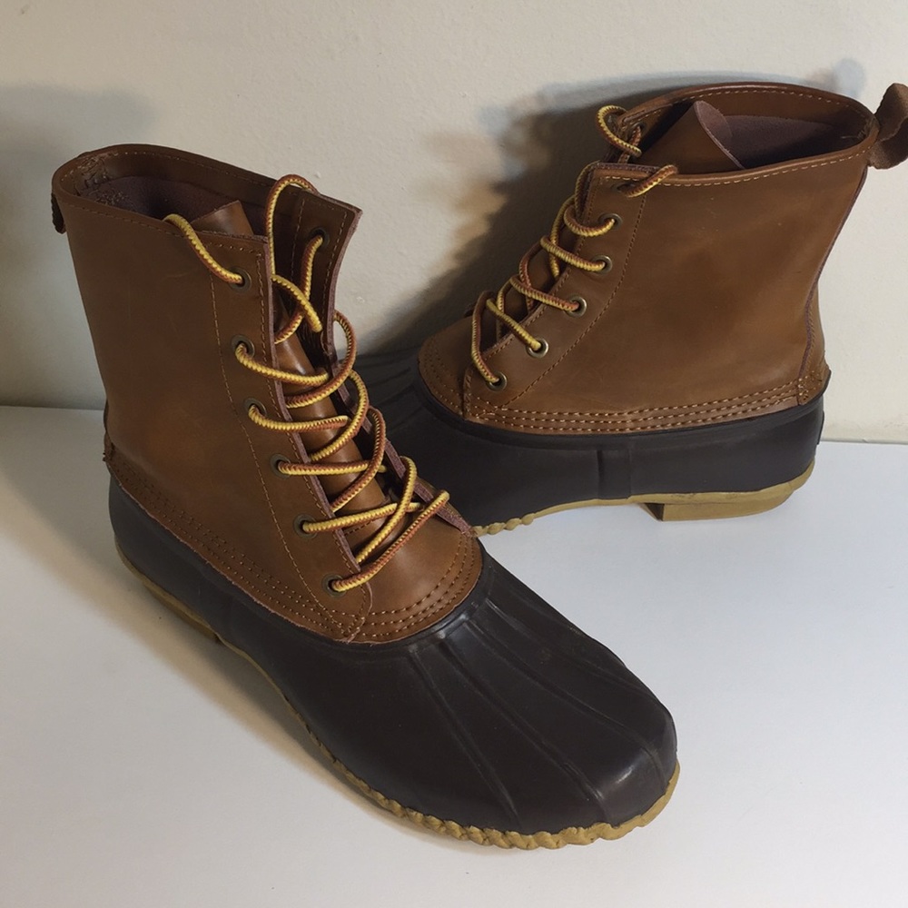 Duck boots Hiking Boots leather American eagle